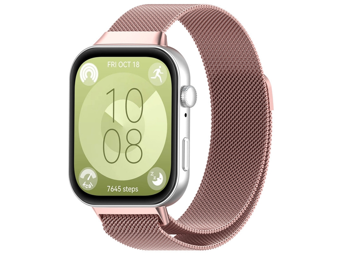 Correa Milanesa Digitallab para Huawei Watch Fit 4/Fit 4 Pro/Fit 3 (Rosa)