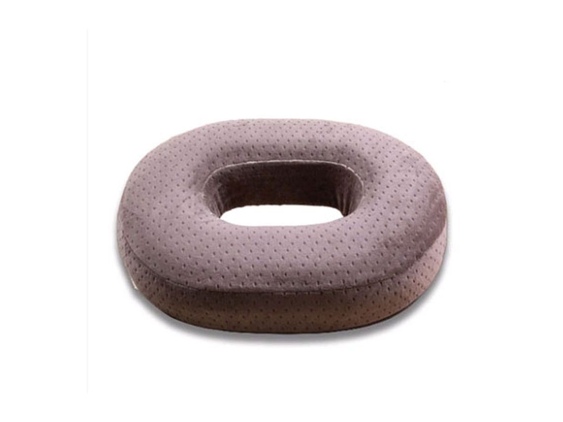 Cojín de asiento Comfort Haven Donut Pillow, espuma viscoelástica para aliviar la ciática en el coxis, ideal para el posparto y el embarazo.