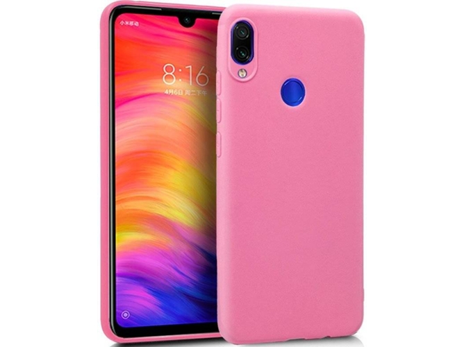 Carcasa Xiaomi Note 7, 7 Pro COOL Silicona Rosa