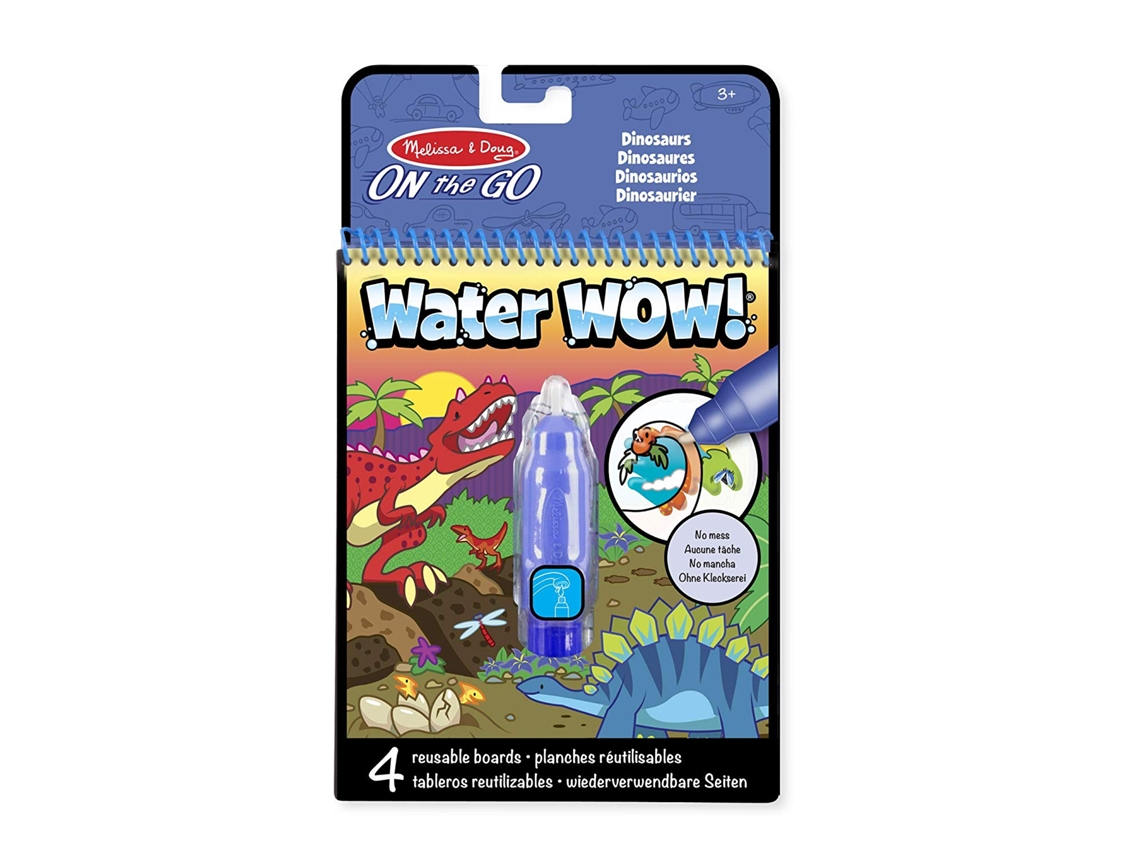 Jogo de Mesa MELISSA & DOUG Water Wow! Dinosaurs (3 Anos)