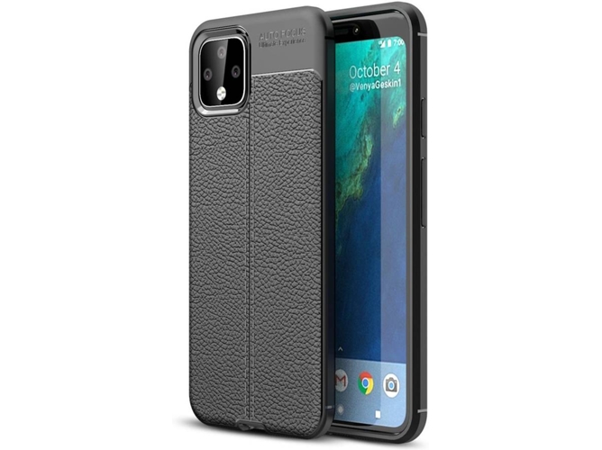 Funda Google Pixel 4 PHONESHIELD Rugged Leather Negro