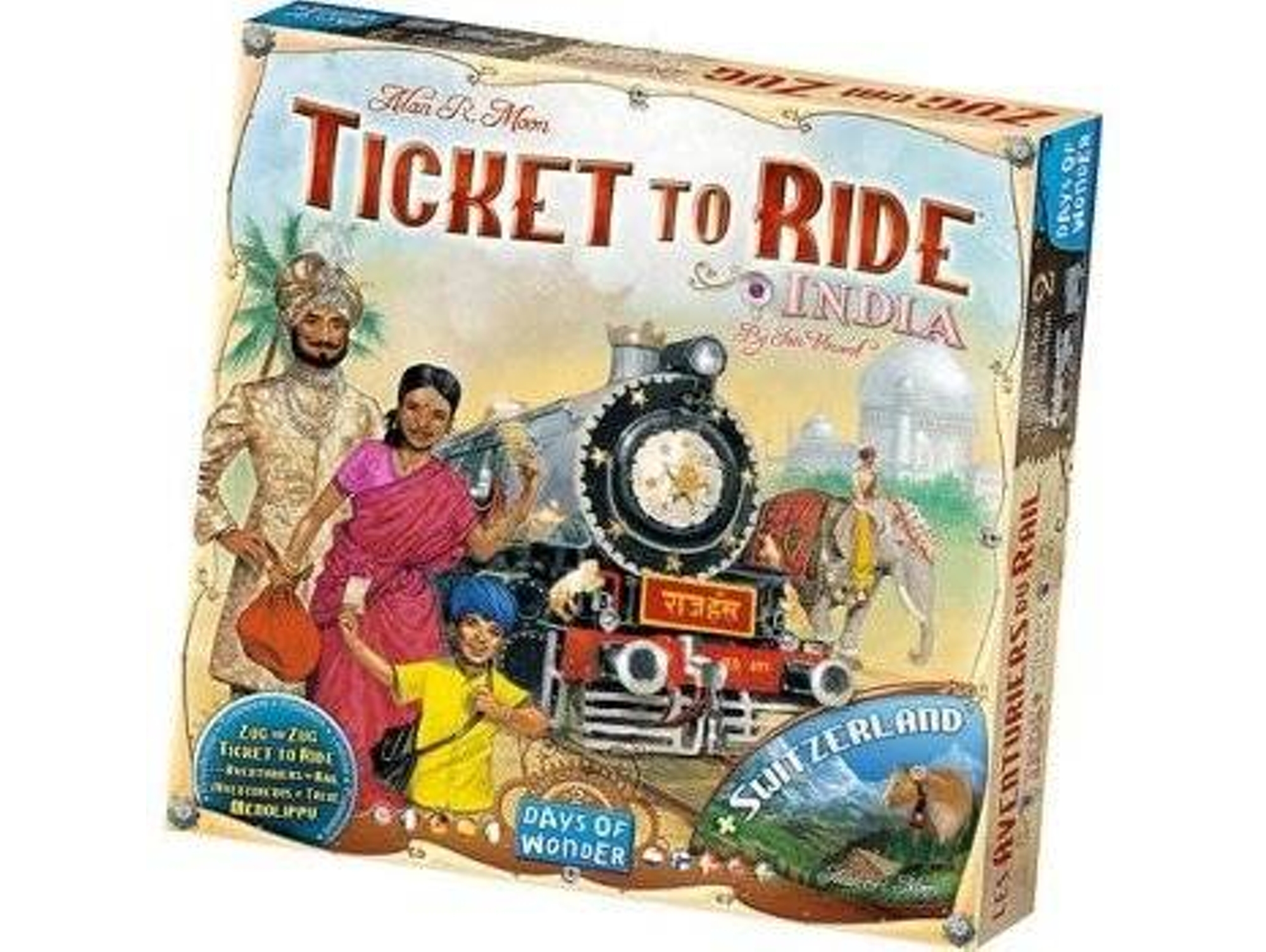 Juego de Mesa DAYS OF WONDER Ticket to Ride India