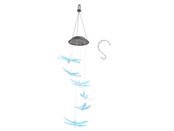 Luz Solar Led (alimentada Por Solar, Resistente Al Agua Al Aire Libre) Luz Decorativa De Campana De Viento Para Patio, Jardín, Camino Y Césped