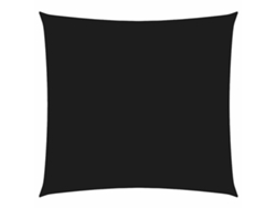 Maison Exclusive - Toldo De Vela Cuadrado Tela Oxford Negro 2x2 M