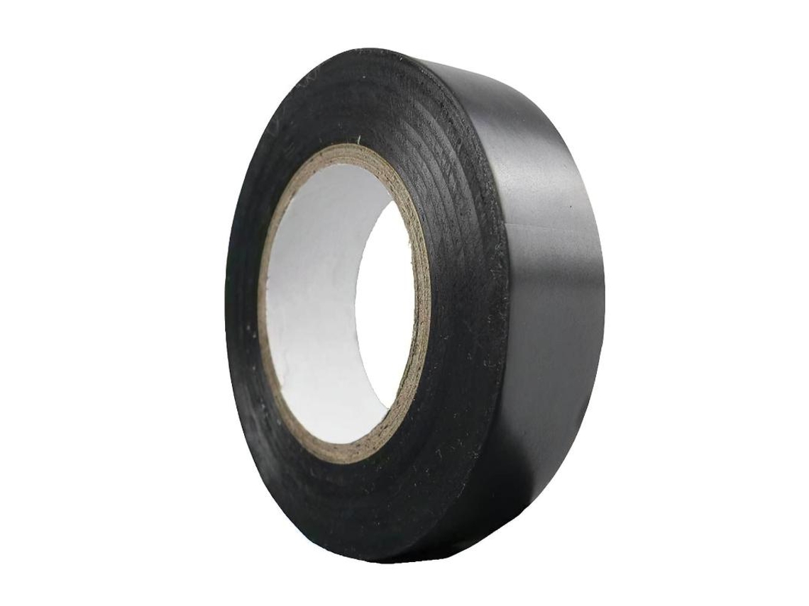Cinta aislante 10 m. x 19 mm. negra uso doméstico