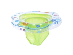 Flotador Inflable Para Niños, Juguete Acuático De Verano, Entrenador, Pvc Verde Seguro