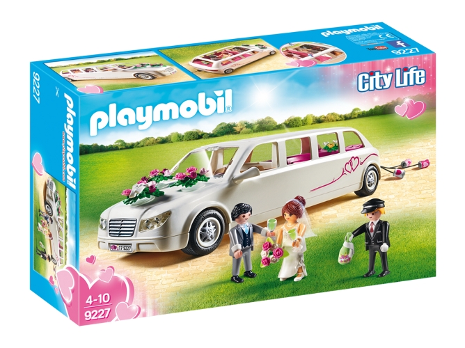 PLAYMOBIL City Life: Limusina nupcial 9227 (Edad Mínima: 4)