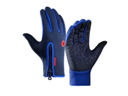Guantes De Ciclismo Impermeables Con Pantalla Táctil Y Forro De Felpa Cálida Para Esquí Y Senderismo Al Aire Libre En Invierno. Unisex.