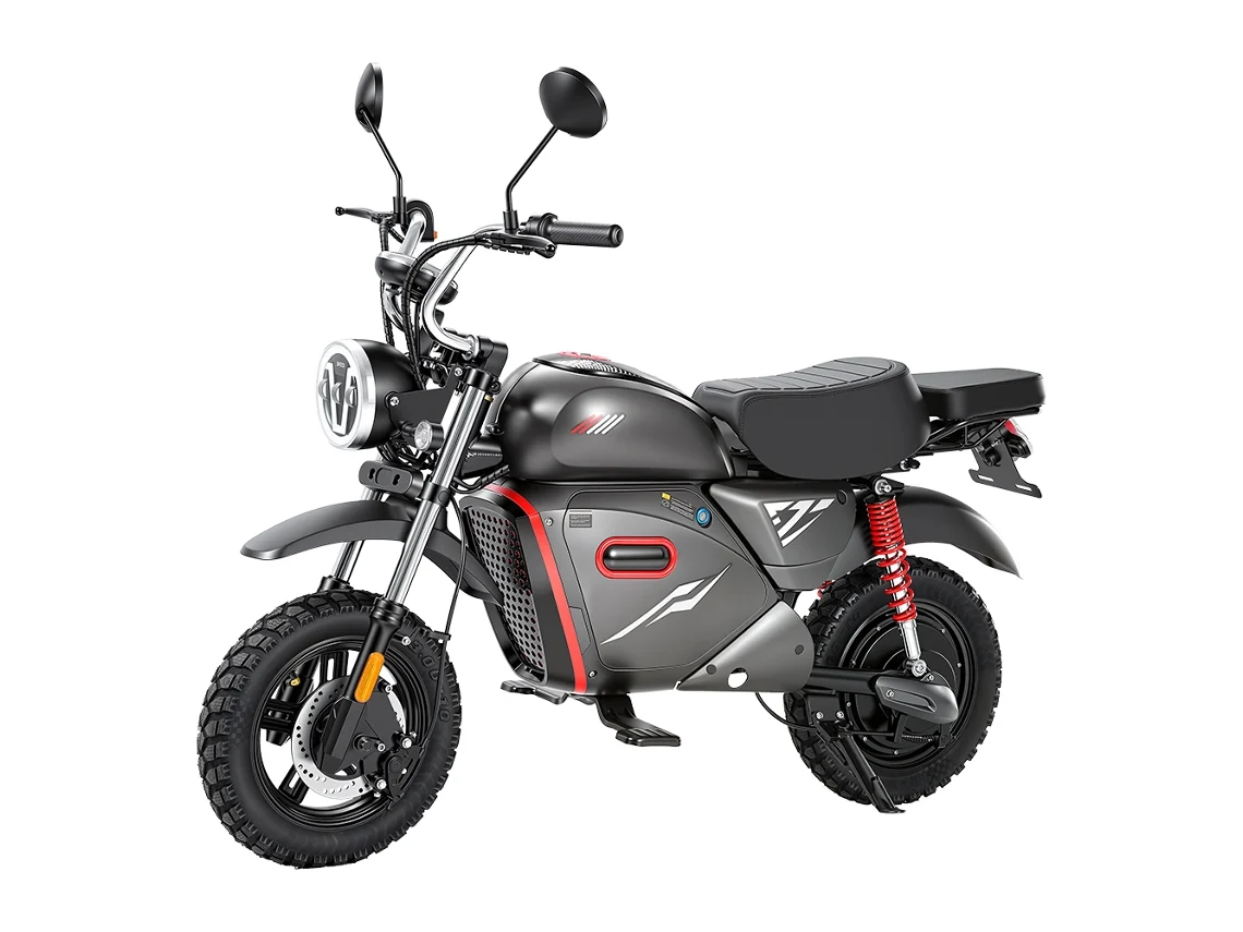Moto Eléctrica Iscooter Y18 Adultos, Motor 2000W, Batería 48V 20Ah, 55Km/h, Autonomía 80-90Km, Neumáticos 15"