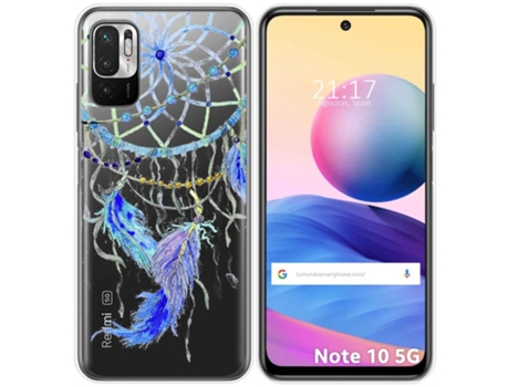 Carcasa Xiaomi POCO M3 Pro 5G TUMUNDOSMARTPHONE Dibujos Transparente Multicolor