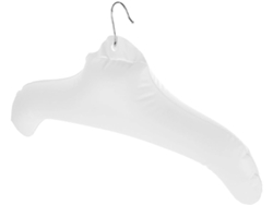 Perchas Viaje Plegables Pvc Blancas Diseño Inflable Plegable Ahorran Espacio Paquetes Doméstico Ropa Uso