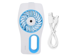 Ventilador portátil recargable por USB - Azul