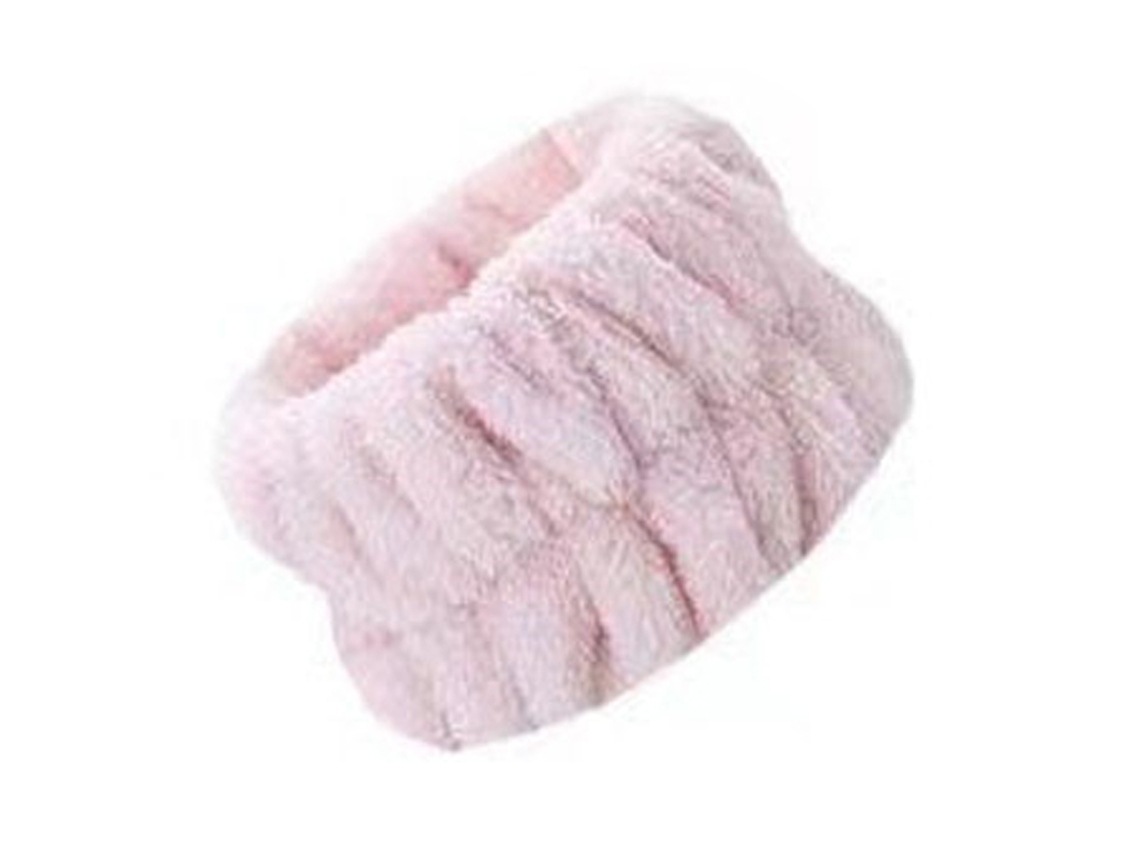 Muñequera Para Lavarse La Cara Con Absorción Fuerte De Agua, Franela Transpirable, Ligera Y Amigable Con La Piel, Color Rosa Bud
