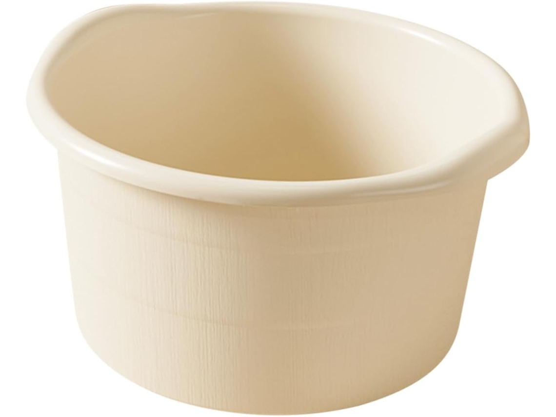 Seau Para Bain De Pieds Plastique Taille Haute Crème Relaxants Usage Domestique Multifonction