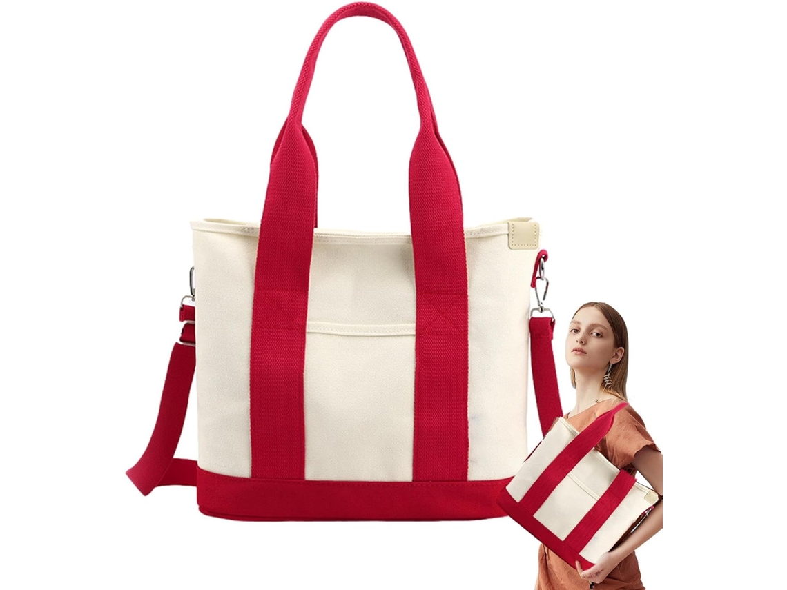 Bolsa de lona para el hombro, reutilizable, plegable, Gokoco