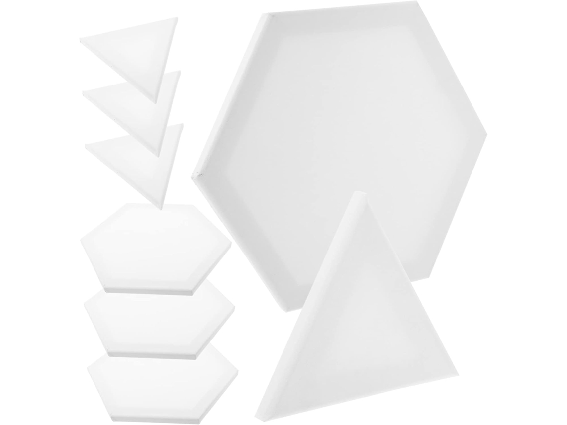 8 Paneles Artísticos Para Pintura, Lienzos En Blanco Para Dibujo Al Óleo Y Acuarela Para Principiantes, ¡hazlo Tú Mismo!