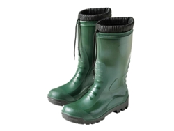 Botas goma altas verdes invierno 80 n 45 (par)