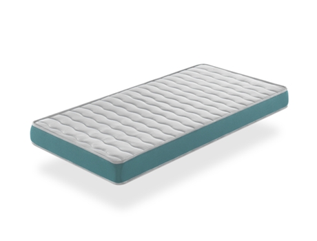 Colchon cuna 70X140 EKOZEN espuma, Altura 11 CM, transpirable y ergonomico. Firmeza ideal para bebes