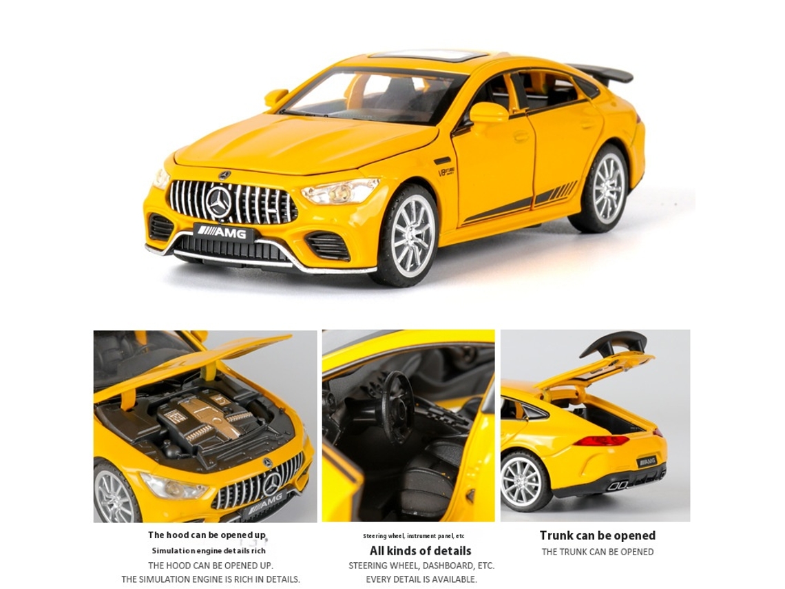 Modelo de aleación fundida a presión del coche deportivo Mercedes Benz AMG GT63 132