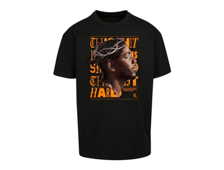 Camiseta para Unisexo MISTER TEE (S - Algodón - Negro)