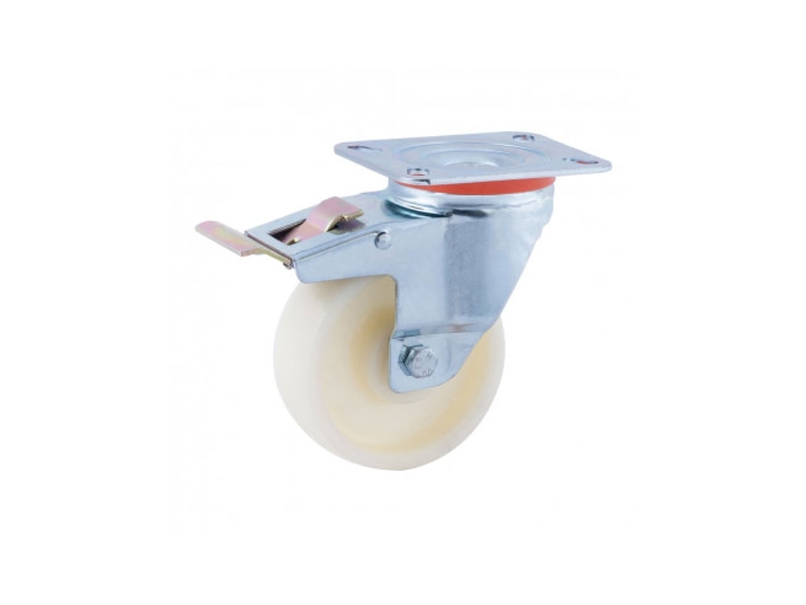 Rueda Giratoria 125Mm (Rueda) Freno Poliamida Nylon Cr90803 AFO