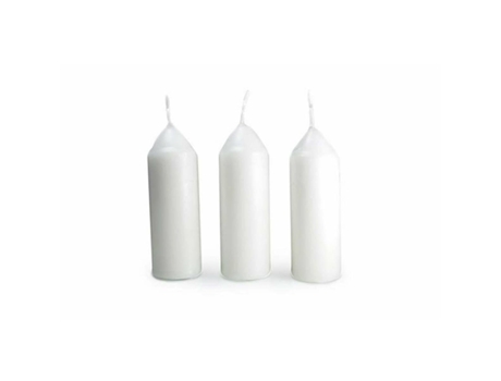 3 velas de parafina blanca para la linterna original 9 horas cada una UCO