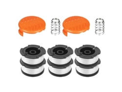 MEOIRUERY Carrete Black+Decker A6481 + 6 Unidades de Línea para Reflex