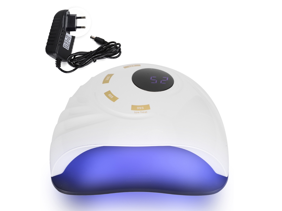 Lámpara de secado de esmalte de uñas en gel UV/LED de 90 W, herramienta de manicura, enchufe europeo 110-240 V.
