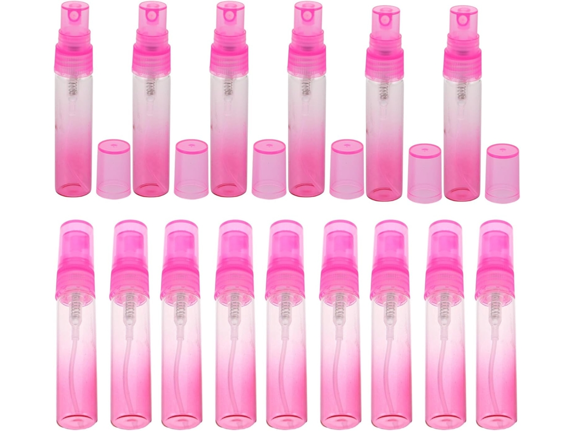 Lot De 30 Mini Frascos Vaporisateurs Parfum Recargables En Verre 5ml Dégradé Rosa Portátils Pour