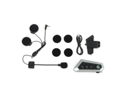 Omni-auriculares Bluetooth Para Moto Ipx6 Impermeables Recargables Reducción De Ruido Intercomunicador Para Casco De Moto