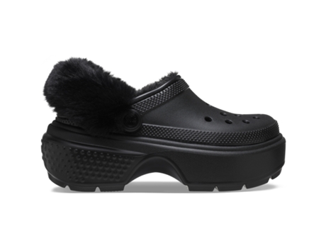 Zuecos CROCS Forro Stomp Negro (39/40)