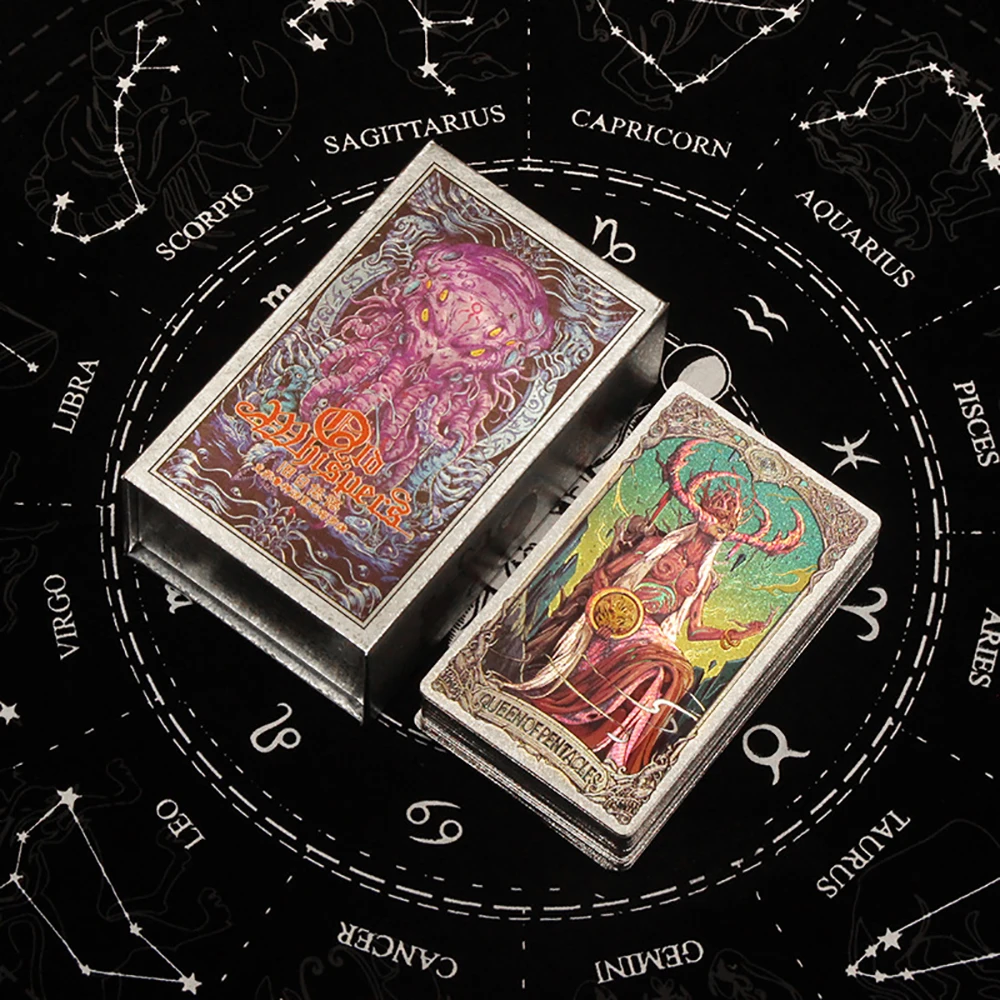 Juego De Cartas De Tarot, Juego De Mesa, 12*7 Cm, Regalo De Alta Gama Resistente Al Agua