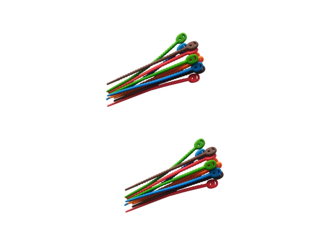Juego De 2 Pinzas De Silicona Autoblocantes Para Alimentos (10 Unidades)