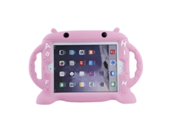 Funda protectora de silicona suave a prueba de golpes para iPad 9.7 2/3/4 en oro rosa claro