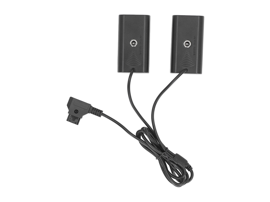 Batería Falsa Np F970 F570 F550 D Tap 2 En 1 Adaptador Dc Para Cámara Led Light Monitor Atomos Ninja V
