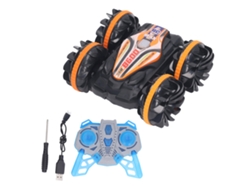 Ats-coche De Acrobacias Rc De Doble Cara 4wd Rotación 360 Grados Todo Terreno Resistente Al Agua Recargable
