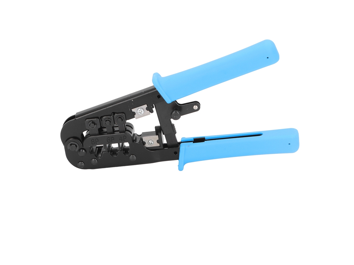Herramienta De Crimpado Para Cable De Red Cat5 Con Ratchet, Alicates De Crimpado Para Conectores Rj 8p 6p 4p