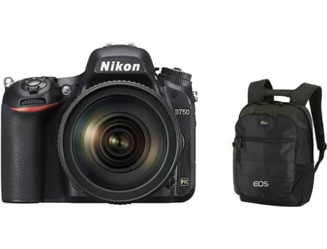 Kit Cámara Réflex NIKON D750 AF-S 24-85MM F3.5-4.5G ED VR + Mochila Negro