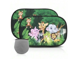 Parasol Infantil Para Coche Henten Home 51 X 31 Cm - Protección Solar Y Contra El Calor (2 Unidades)