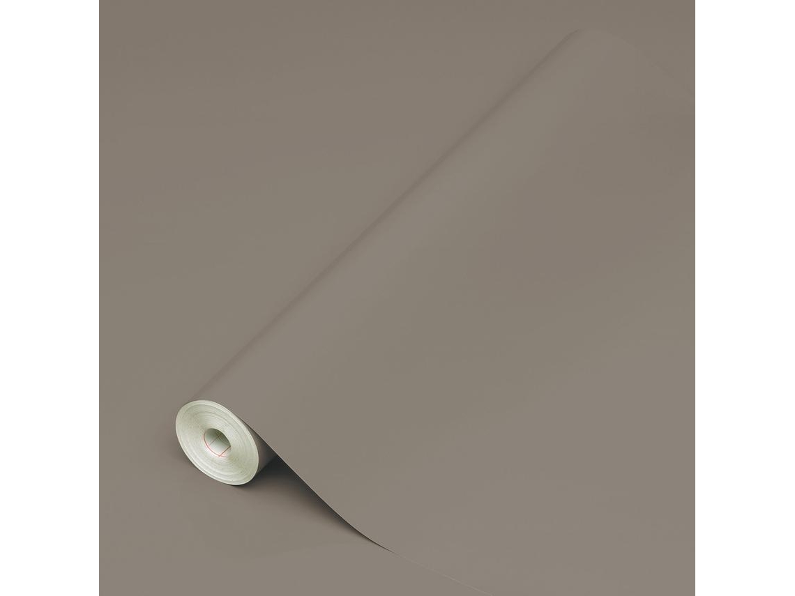 Papel Autoadhesivo D-C-FIX Liso Mate P098188 (Gris - 45 x 200 cm)