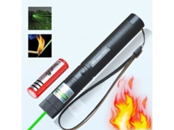 Ponteiro Laser Verde De Alta Potência 303 532 Mm E Bateria 18650
