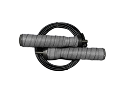 HYMNORA Asas de rodamiento de cuerda para saltar rápido Agarre antideslizante ajustable para pérdida de peso en boxeo WOD