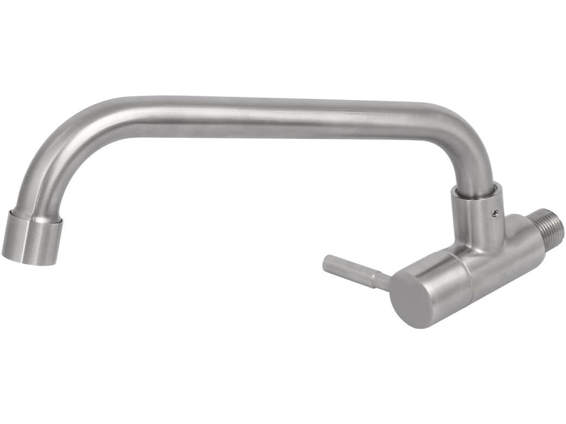 Grifo giratorio mural, acero inoxidable 304, 1/2" BSP CHABERLU