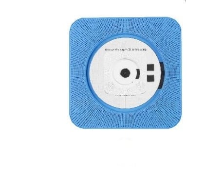 Boombox Bluetooth SLOWMOOSE Radio Fm Mp3 Usb Plug Us Blue[Plug Blue Nos]