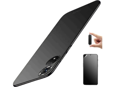 Carcasa + Protector + Soporte Huawei Nova 9 Turtleshell Negro