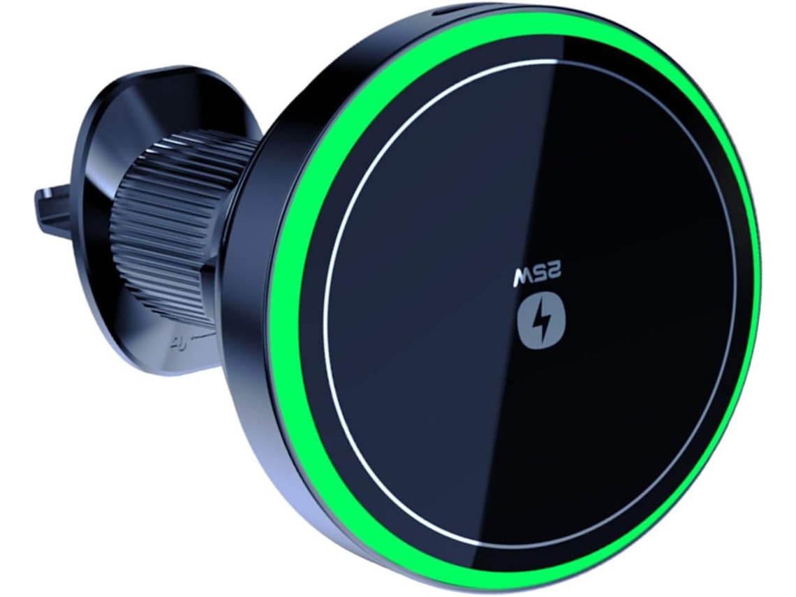 Soporte Premium Para Teléfono De Coche Con Carga Rápida Y Rotación De 360 Grados.