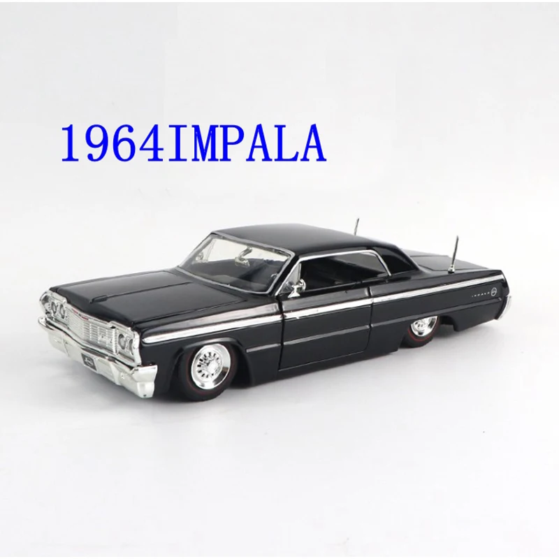 (negro) Modelos De Coches De Aleación A Escala 1:24 Y Modelos De Coches De Juguete