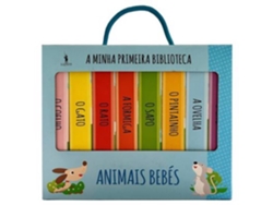 Libro A Minha Primeira Biblioteca - Animais Bebés (Portugués - Tapa Dura)