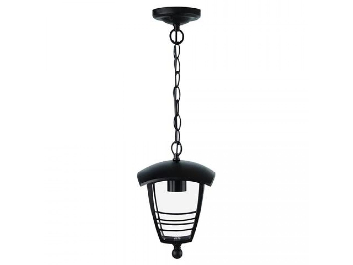 Suspensión NAR-2 E27 60W IP44 Negro