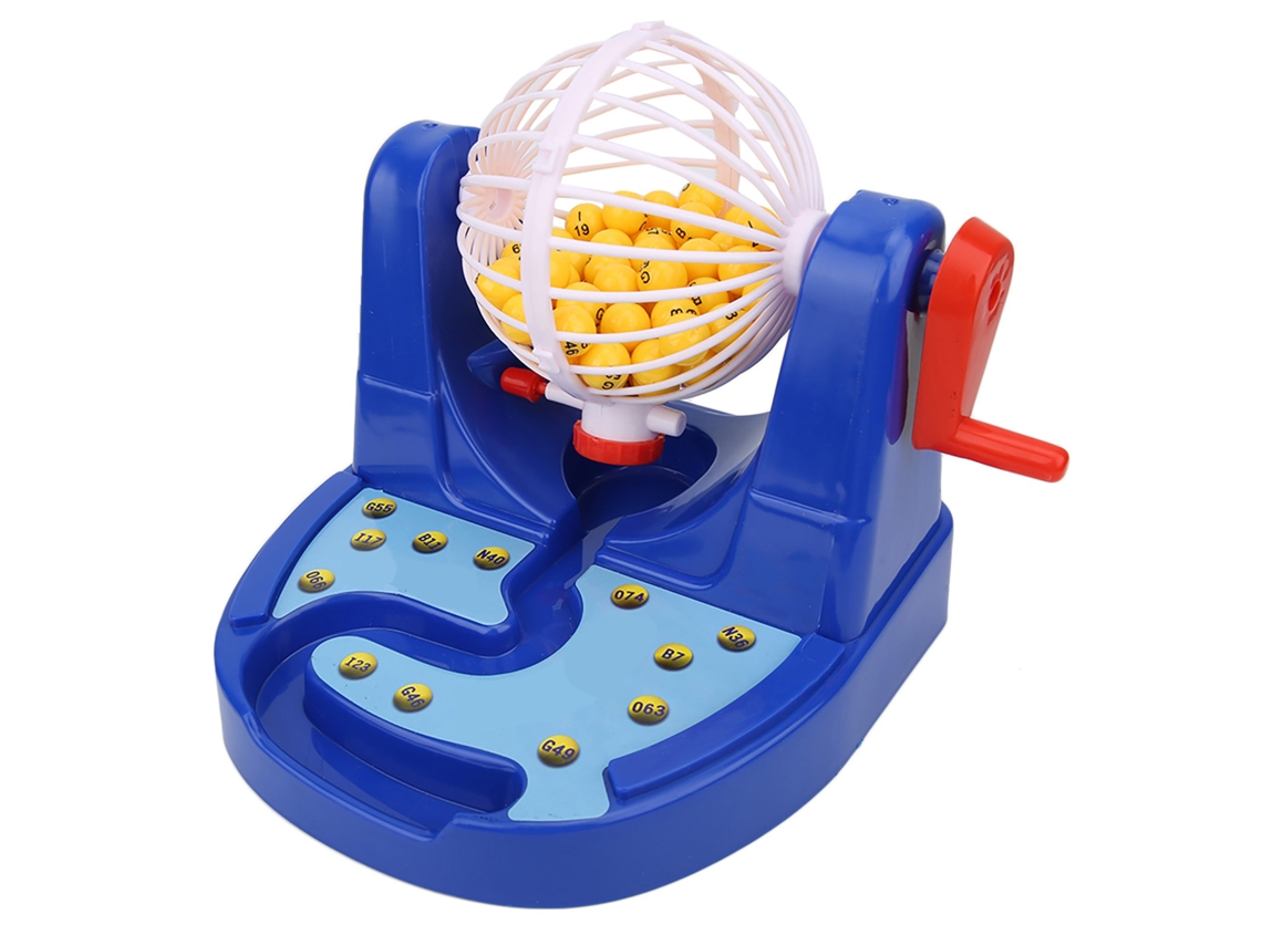 Máquina De Lotería Manual Con Bolas - Juguete Educativo Tipo Rompecabezas Para Niños De 3 Años En Adelante.
